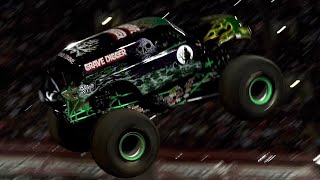 Monster Jam El Paso 2021 Grave Digger WINNING FREESTYLE (Adam Anderson) 10/09/21