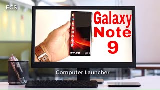 Galaxy Note 9 2019 | Computer Launcher | Convert Your Note 9 To Windows 10 screenshot 2