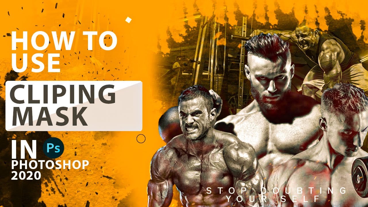 How To Use Clipping Mask - Adobe Photoshop for Beginners [ 2023 ...