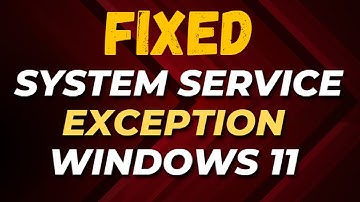 Hoe u een systeemservice-uitzondering in Windows 11 kunt oplossen