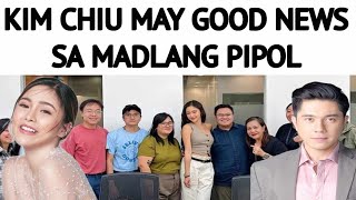 KIM CHIU MAY GOOD NEWS SA MADLANG PIPOL