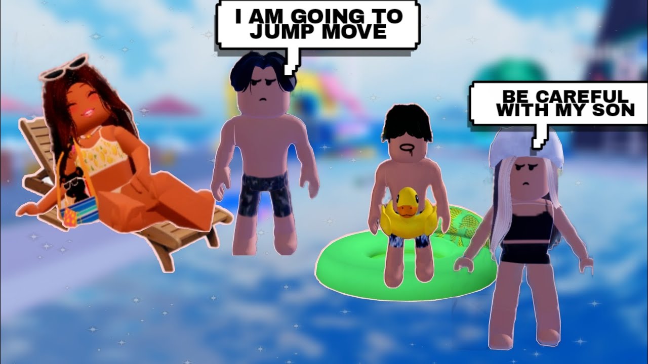 WE WENT TO A WATERPARK! (Roblox Berry Avenue RolePlay) - YouTube