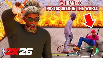 I PLAYED AGAINST THE #1 RANKED POST SCORER IN THE WORLD ON NBA2K26 - BTA??