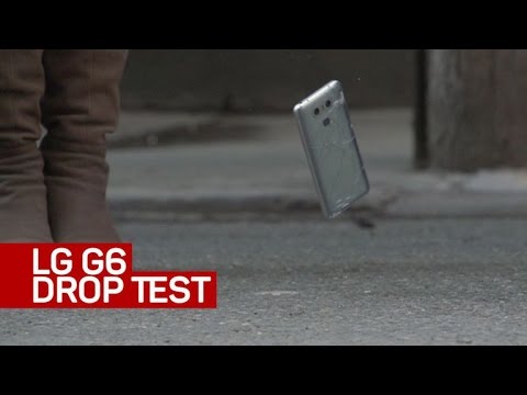 The LG G6 was destroyed in our drop test