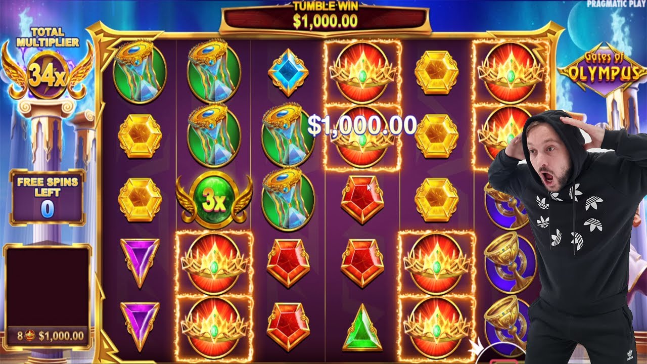 GATES OF OLYMPUS! 🔱 INSANE WINS CASINO - HIT CROWNS with 37X