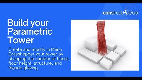 Automated Twisted Tower in Grasshopper