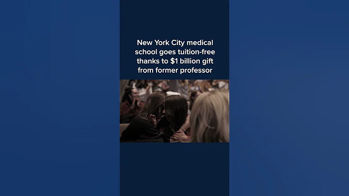 NYC medical school goes tuition-free thanks to $1 billion gift #Shorts