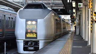 651系OM206編成   特急草津83号送り込み回送　高崎駅発車