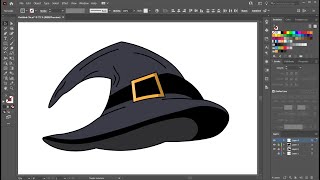 How to Draw a Witch Hat in Adobe Illustrator