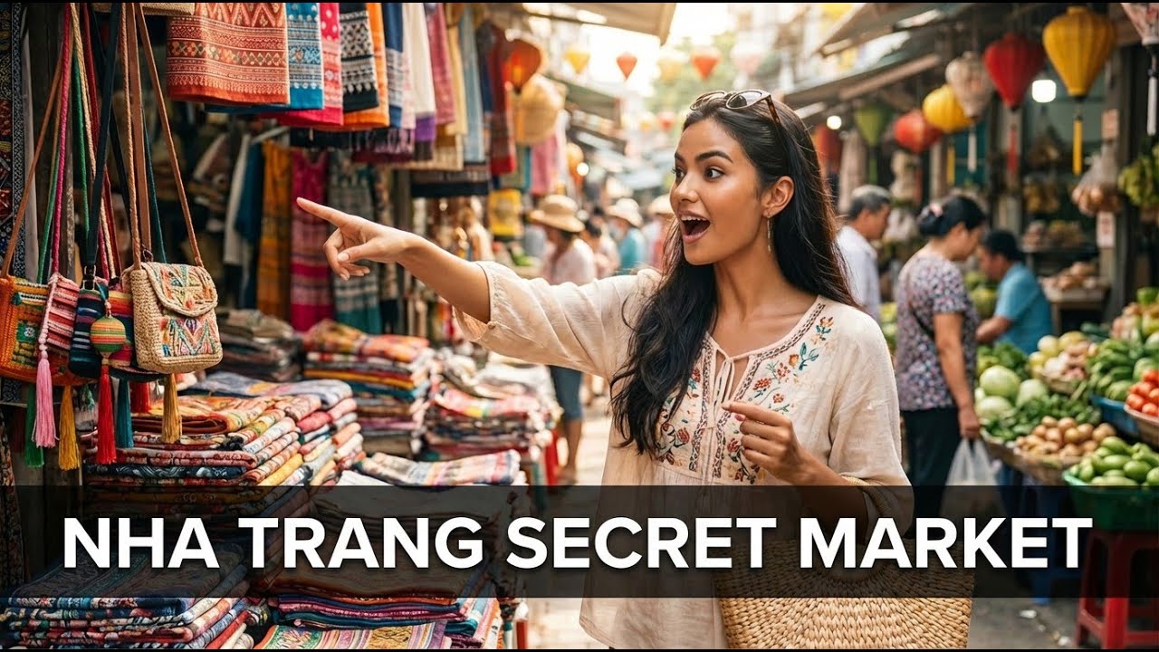Top Tourist Reveals SECRET SHOPPING Tips for Nha Trang Market