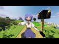 Ayanami Rei Running in Minecraft