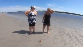 Pine point beach , Maine.