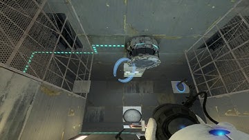 Portal 2 "OverGrown Testing Track #1" Portal 2 custom chambers