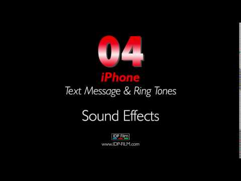 IPhone Message Sound Effects HD - MOBILE Ring Tones 04 - Text Tone
