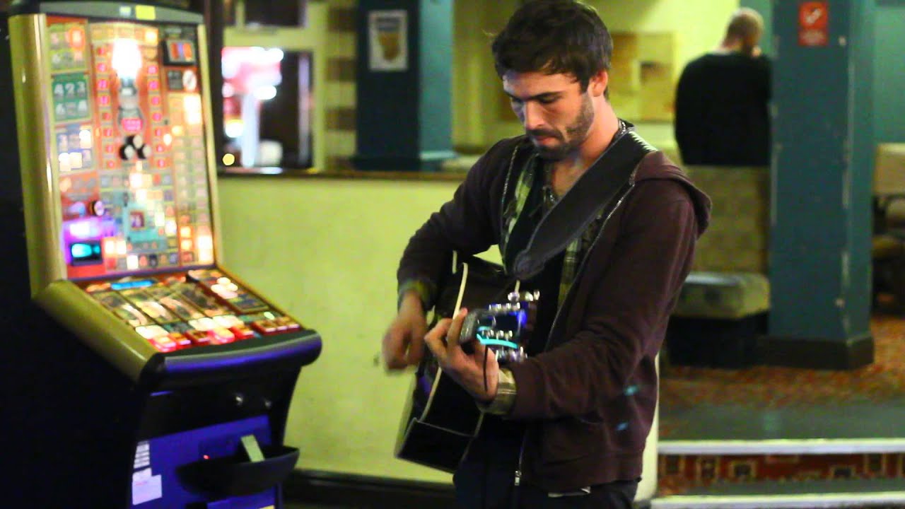 Danny Landau Messing around at soundcheck