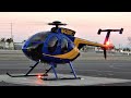 MD500E Start-Up & Takeoff N420WC (Hughes 500/MD369E) Helicopter