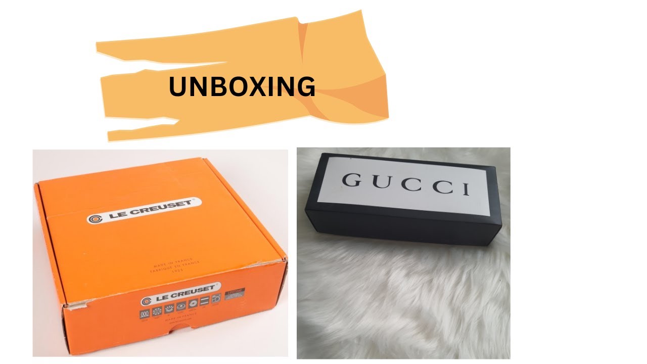 Le Creuset and Gucci Unboxing South African YouTuber YouTube