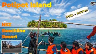 NSZ Beachline Resort | Potipot Island - Beach Outing #papsdayoff #papsdayoffadventure