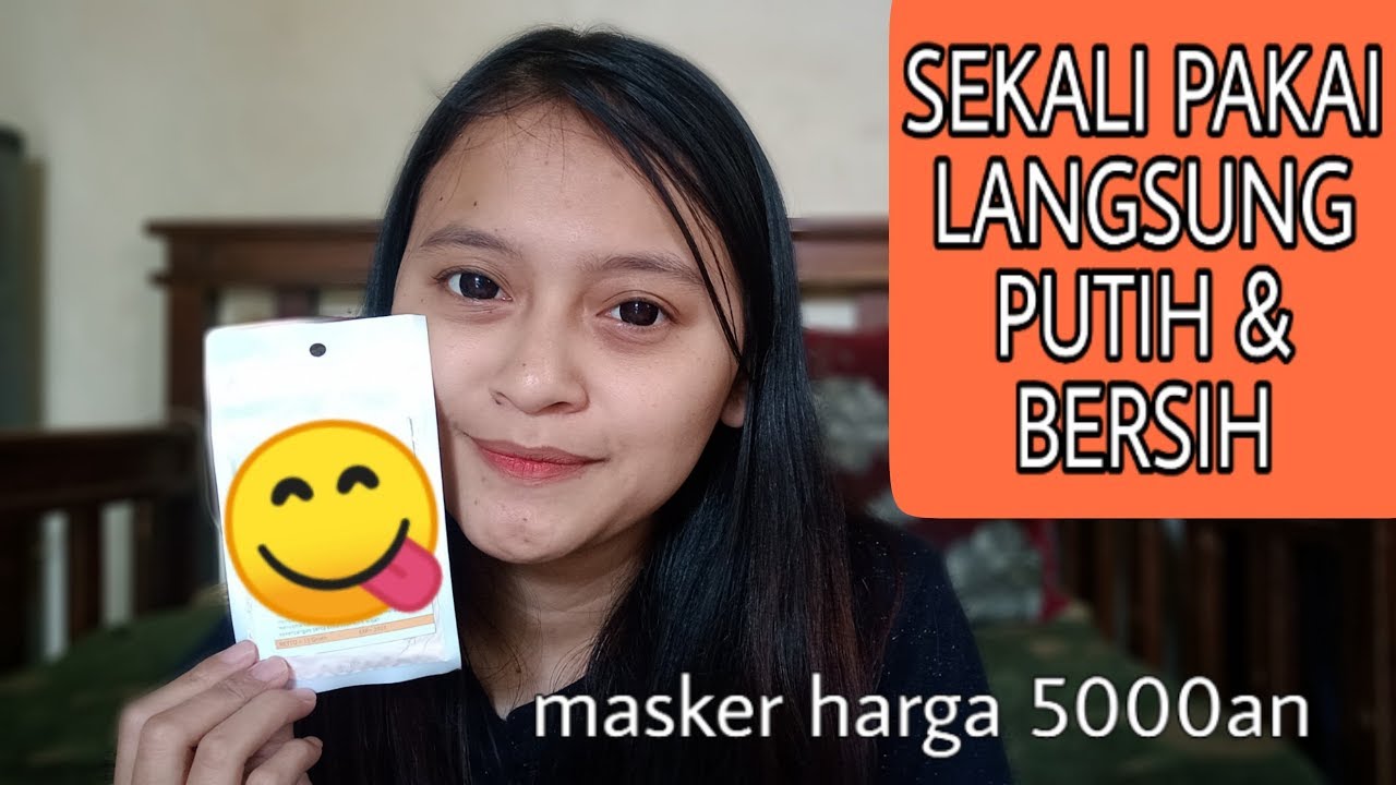 CARA PAKE MASKER PEEL OF MASK - REVIEW MASKER BDGEULIS MENCERAHKAN