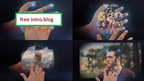 Interactive hand hologram Opener