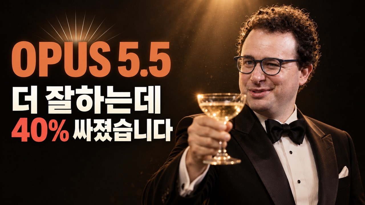 Claude Opus 5.5 나왔습니다 | 성능, 가격, 말투 4분 정리 — Transcript