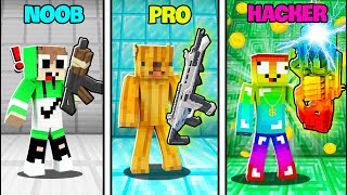 MINI GAME : CUỘC CHIẾN XẠ THỦ PRO NHẤT ** NOOB SỞ HỮU SÚNG NGẮM VIP NHẤT MINECRAFT