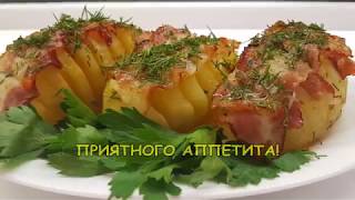 КАРТОШКА - ГАРМОШКА С БЕКОНОМ КАРТОШКА - ГАРМОШКА С БЕКОНОМ