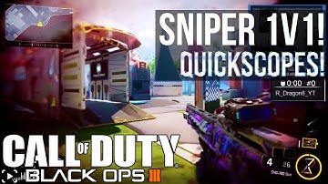 Black Ops 3 - SNIPER 1V1 AGAINST JAY! (Quickscoping + Trickshot)