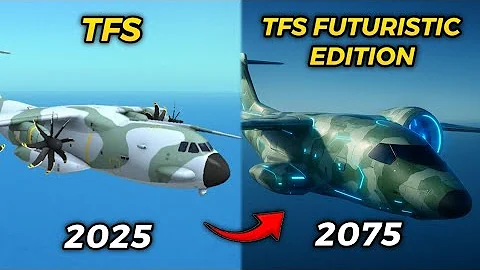 TFS vs TFS FUTURISTIC EDITION Comparison 😱 | Turboprop Flight Simulator