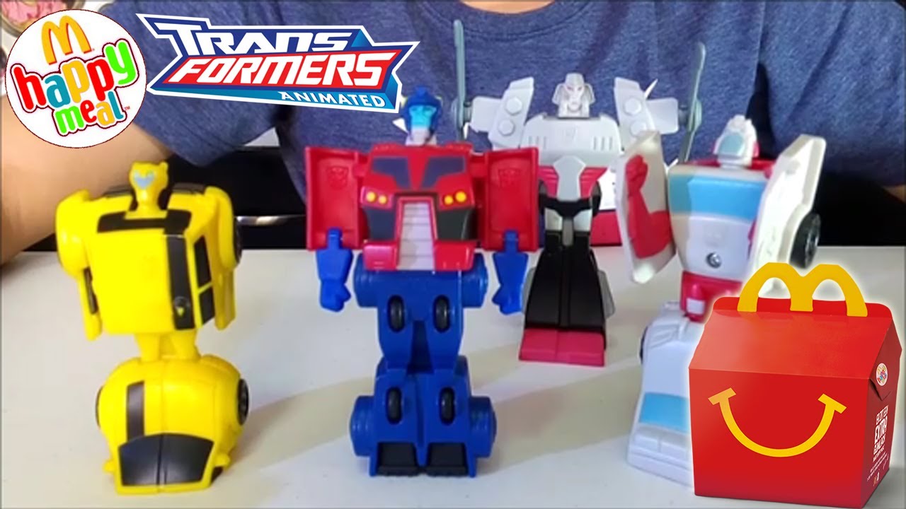 2008 McDonald’s Happy Meal Transformers Animated Series - YouTube