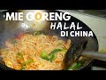 MIE GORENG HALAL DI CHINA || Wuhan Fried Noodles