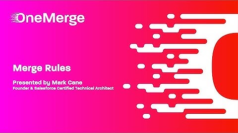 OneMerge Merge Rules Overview