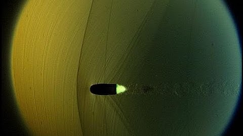 Tracer Base Burner Schlieren Imaging High-Speed Slow Motion - Aimed Research