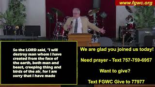 Be like Noah and build a boat!  - Pastor Gino Bryant