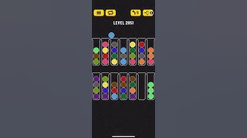 Ball Sort Puzzle Level 2851