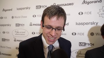 Jerusalem Grand Prix 2019 Round 2, Game 1. Interview with David Navara and Dmitry Jakovenko