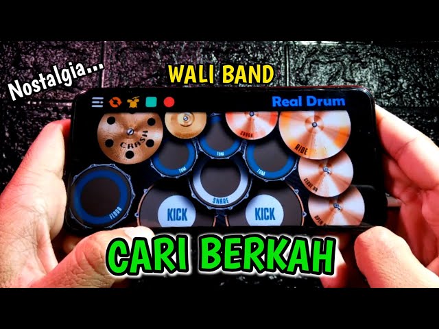 CARI BERKAH - WALI BAND | REAL DRUM COVER ~ Nostalgia class=