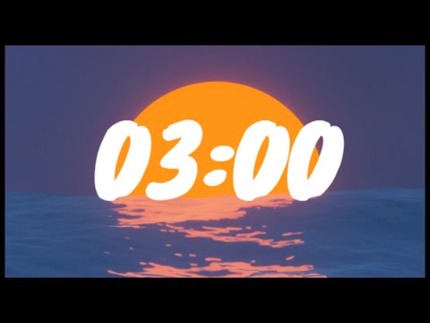 3 minutes TIMER ♦ Beach ♦ Summer ♦ Vacation