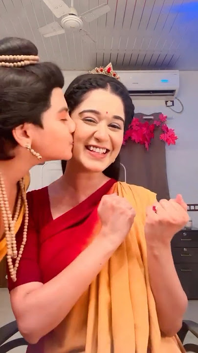 Mata Putra😘| Shrimad Ramayan | Prachi Bansal |#bts #new #ramayan #matasita #luvkush #trending #viral