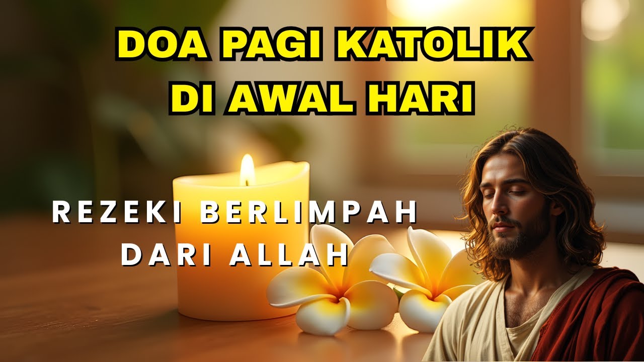 Doa Pagi Katolik Pembuka Hari Memohon Rezeki dan Damai