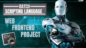 Web Frontend Mini Project Using Batch Script in Hindi | Batch Scripting Language | The Hacker Akhil