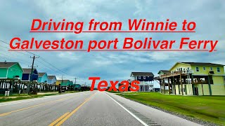 Journey from Winnie to Galveston: A Texas Coastal Spring Drive