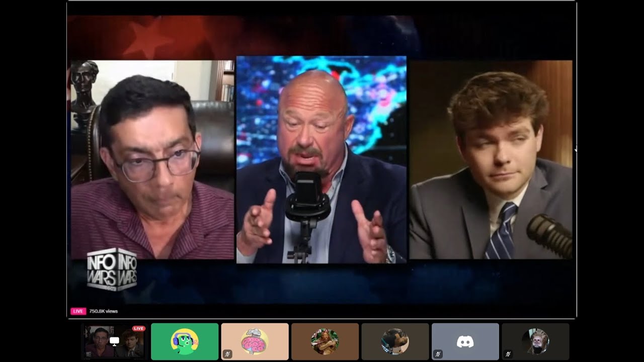 The Iran War Debate: Dinesh D'Souza vs Nick Fuentes
