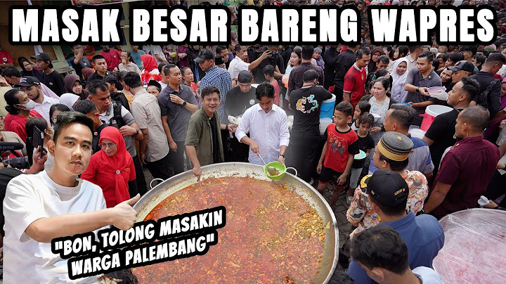 PERTAMA KALI CHEF GIBRAN MASAK BESAR, PASPAMPRES AUTO PANIK!