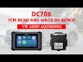 DC706-VW AISIN AQ250(09G) TCM READ AND WRITE BY BENCH