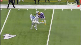 Stephon Gilmore KNOCKS OUT Justin Jefferson with a MONSTER HIT Vikings vs Colt YIKES‼️‼️