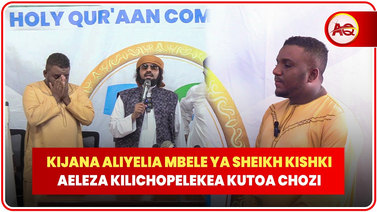 KIJANA ALIYELIA BAADA YA KUPEWA 'SUPRISE' YA KWENDA UMRAH NA SHEIKH NURDIN KISHKI ASIMULIA HAYA