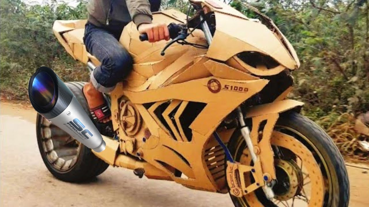 Độ Pô cho BMW S1000rr 2020 chế từ xe wave 110 |... - youtube