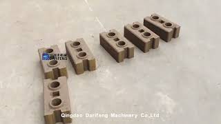 DF2 -10 Interlocking  automatic clay brick machine production line