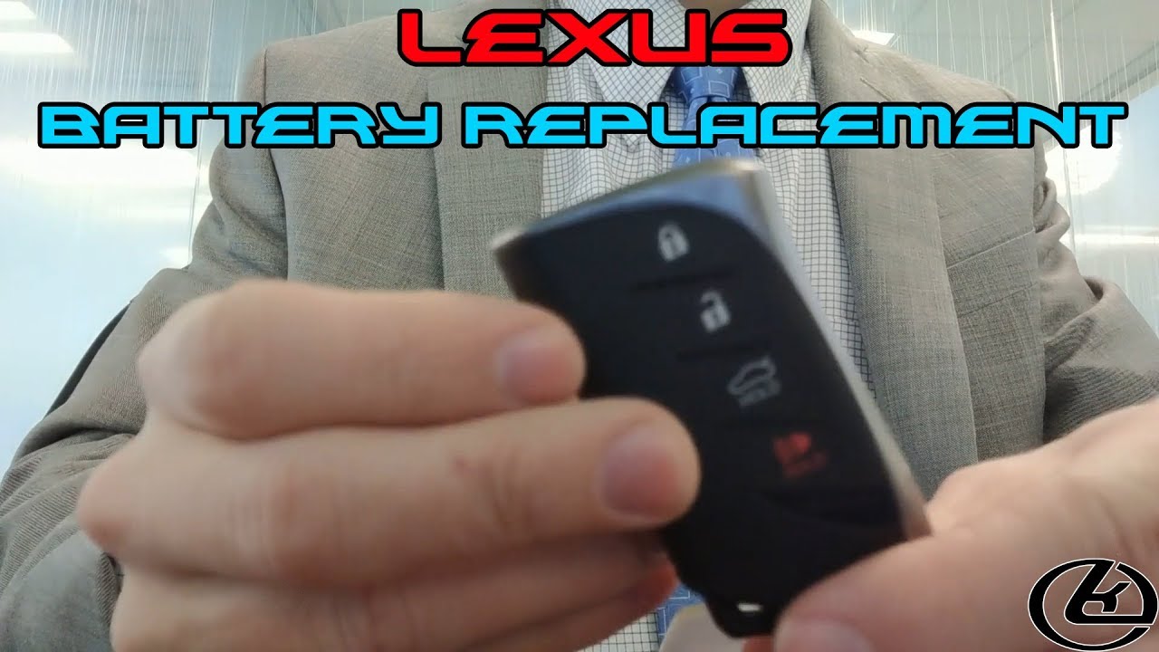 Battery Replacement Lexus 20182019+ LS, LC, RC, ES, UX YouTube